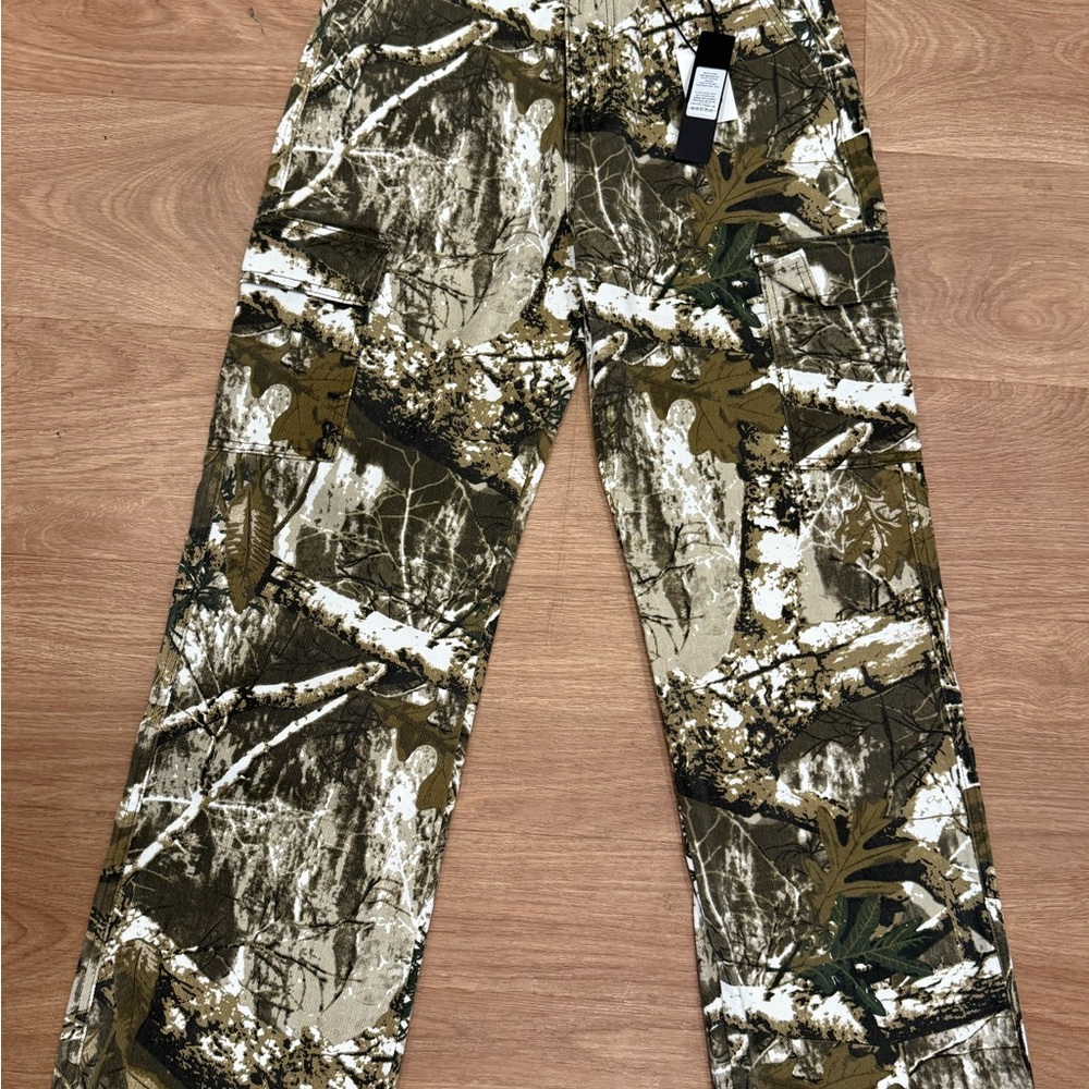 Camouflage Print Pants
